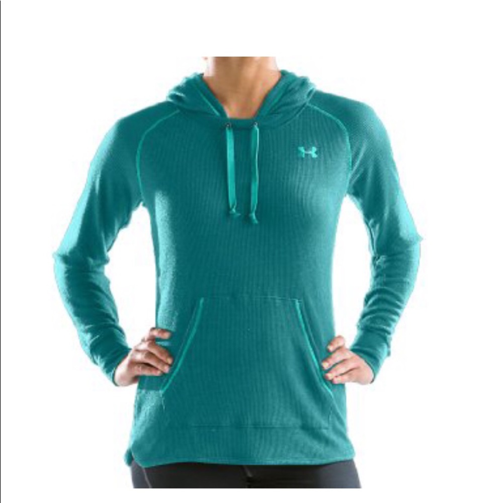 Under Armor Women's UA Catalyst Waffle Hoody top
